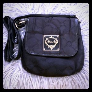 Harrods Black Handbag